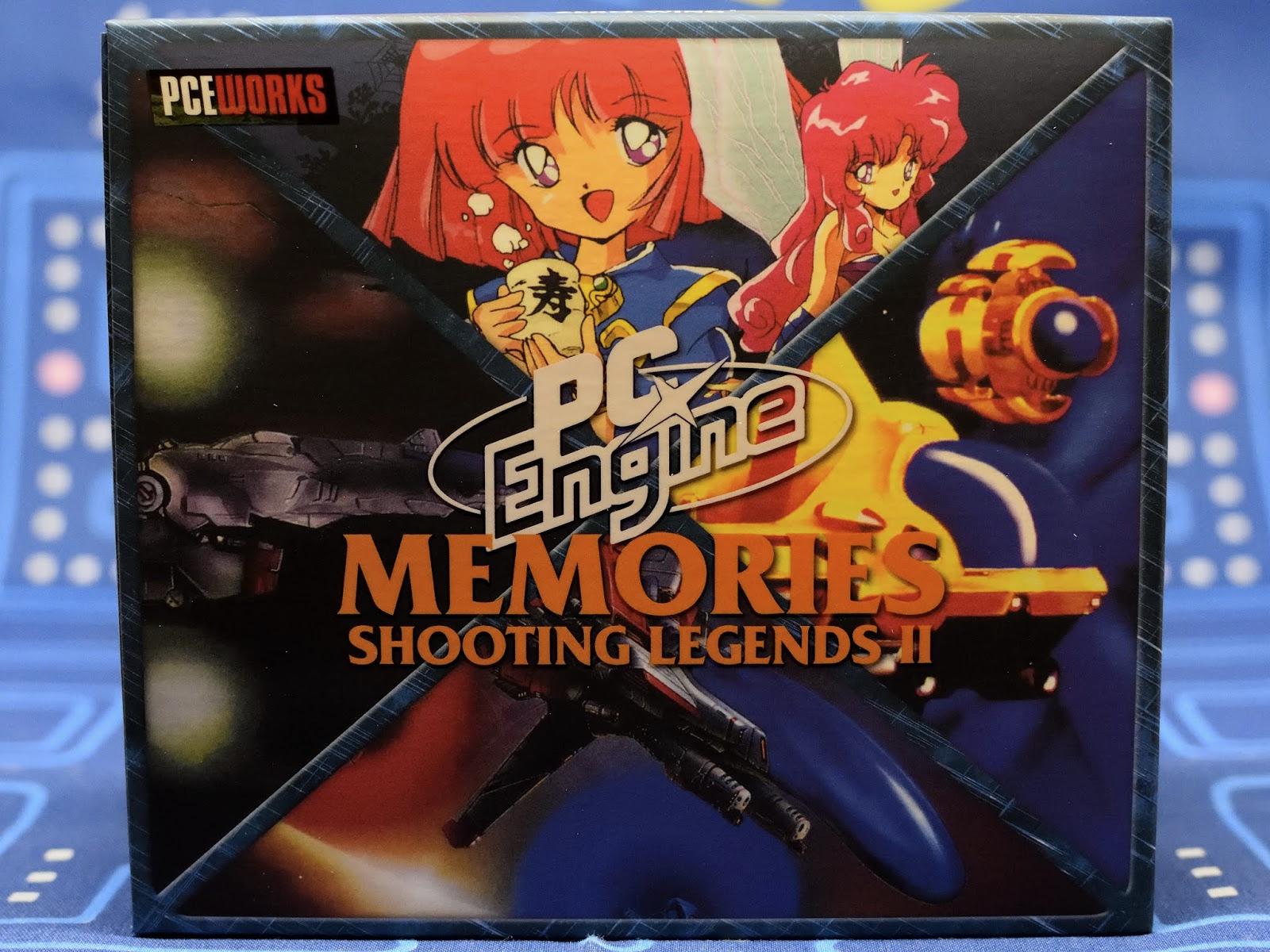 PCE Works Memories Shooting Legends II JP PC Engine CD
