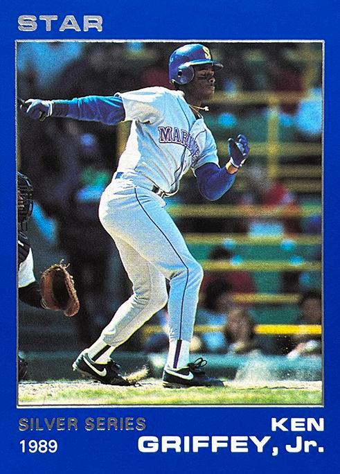 Ken Griffey Jr. #94 Baseball Cards 1990 Star Silver Edition