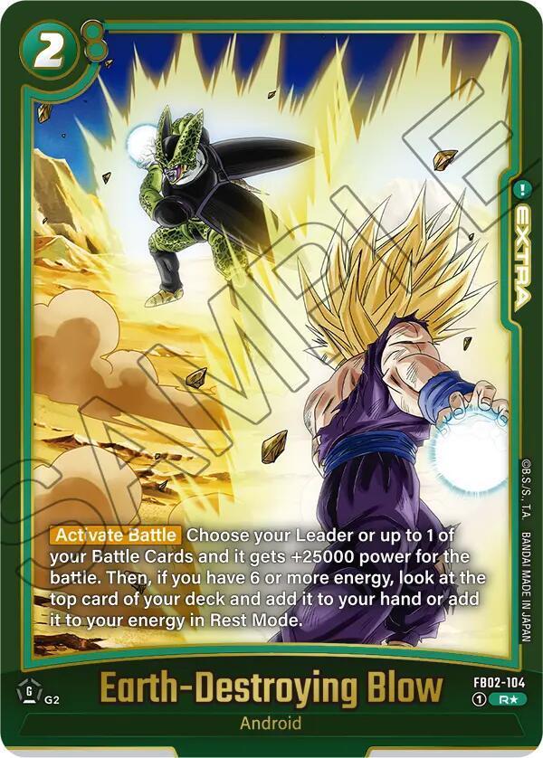 Earth-Destroying Blow [Alternate Art] FB02-104 Prices | Dragon