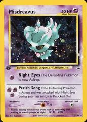 Misdreavus #11 1st Edition Double Holo Error