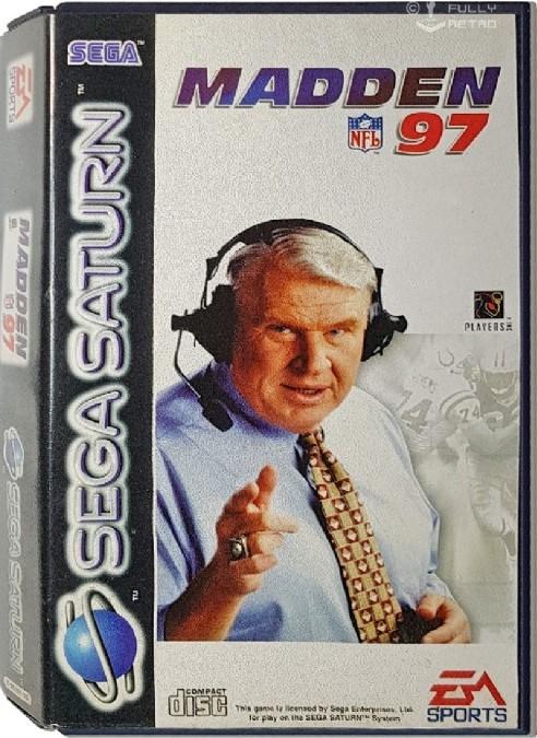 Madden NFL 97 PAL Sega Saturn