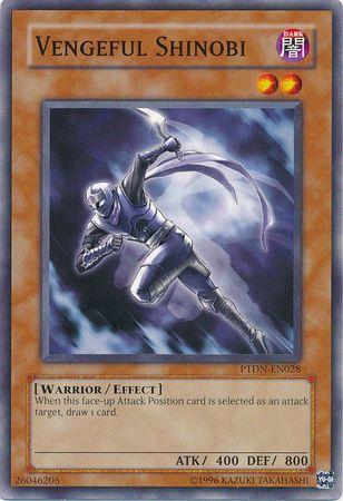 Vengeful Shinobi PTDN-EN028 YuGiOh Phantom Darkness