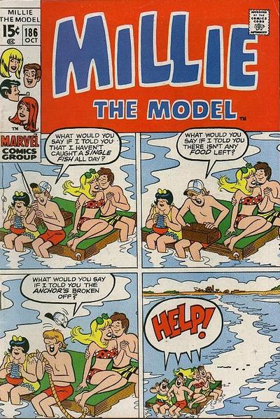 Millie the Model #186 (1970) Comic Books Millie the Model