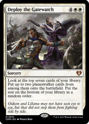 Deploy the Gatewatch #819 Magic Commander Masters