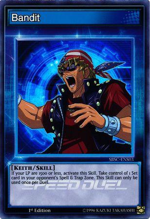 Bandit SBSC-ENS03 YuGiOh Speed Duel: Scars of Battle