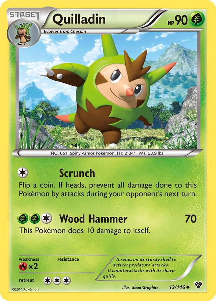 Quilladin #13 Pokemon XY
