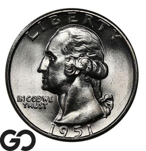 1951 D Coins Washington Quarter