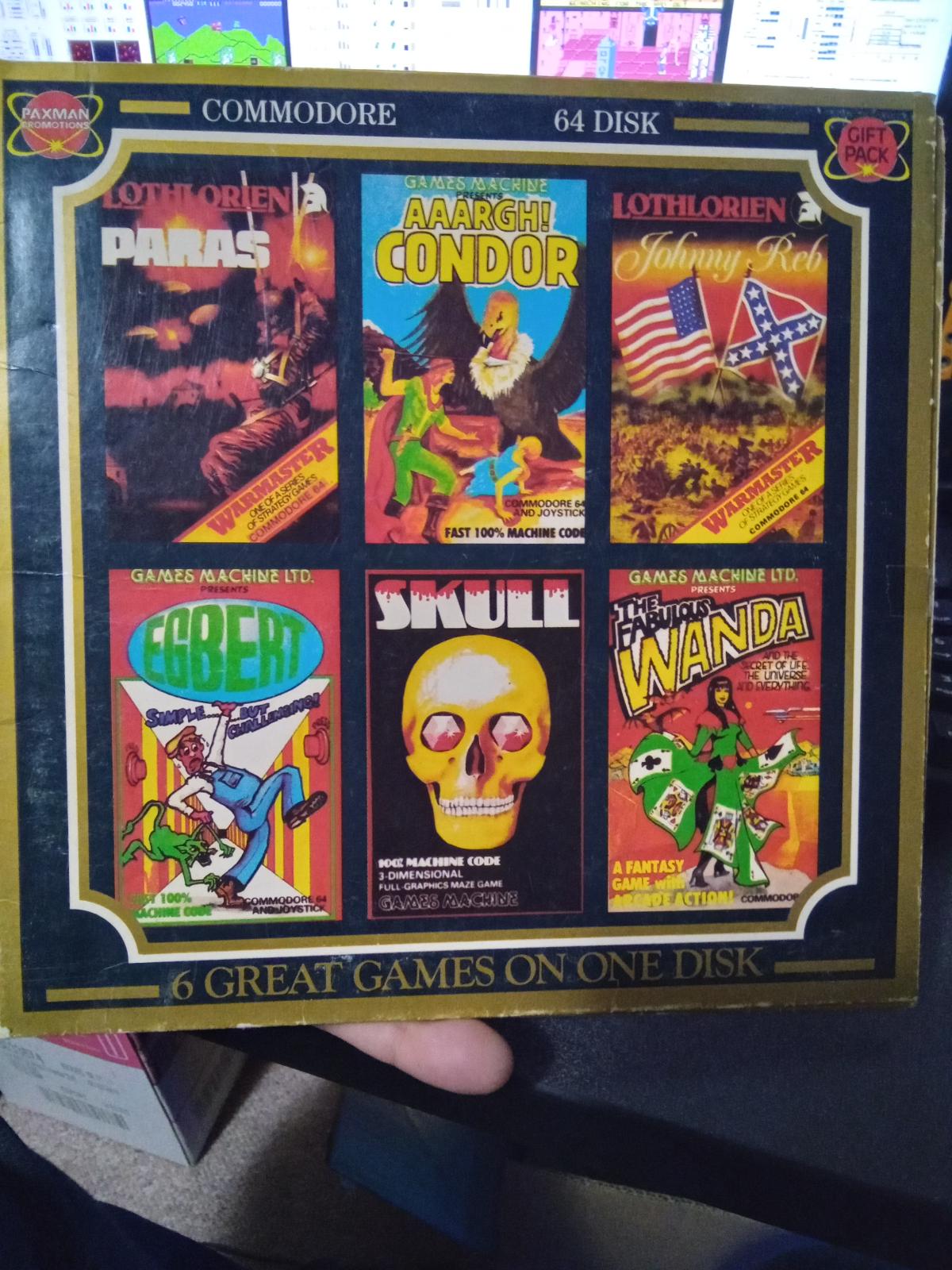Prism Leisure Variety Pack 1 Commodore 64