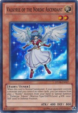 Valkyrie of the Nordic Ascendant STOR-EN017 YuGiOh Storm of Ragnarok