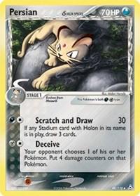 Persian #48 Pokemon Holon Phantoms
