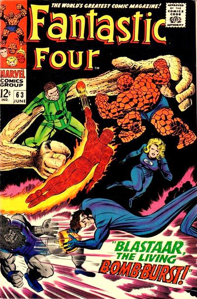 Fantastic Four #63 (1967) Comic Books Fantastic Four