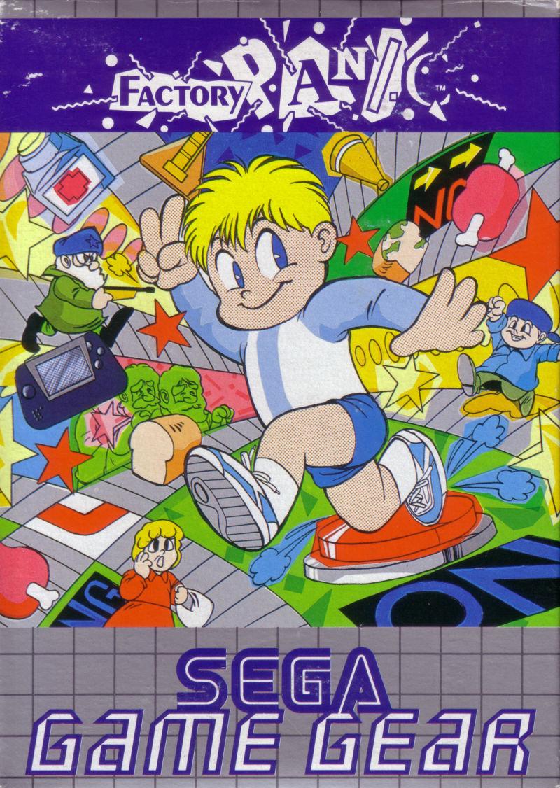 Factory Panic PAL Sega Game Gear