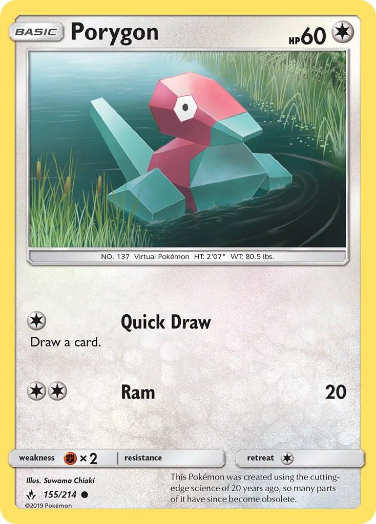 Porygon #155 Pokemon Unbroken Bonds