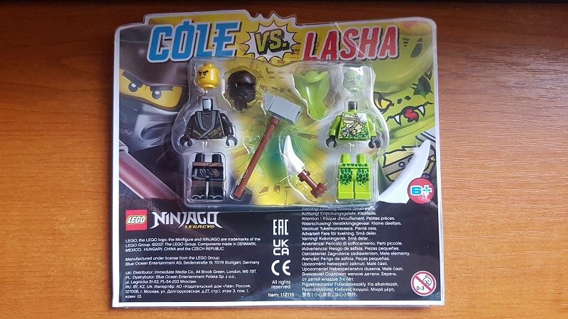 Cole vs. Lasha #112110 LEGO Ninjago