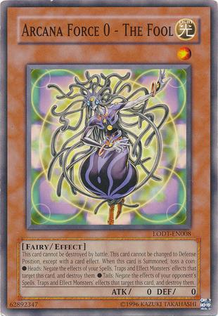 Arcana Force 0 - The Fool LODT-EN008 YuGiOh Light of Destruction