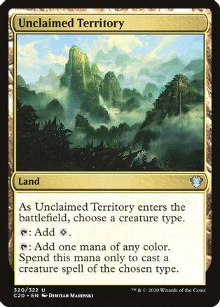 Unclaimed Territory (Magic Commander 2020)