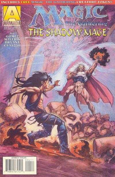 Magic: The Gathering - The Shadow Mage #4 (1995) Comic Books Magic The Gathering: The Shadow Mage
