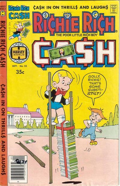 Richie Rich Cash #25 (1978) Comic Books Richie Rich Cash
