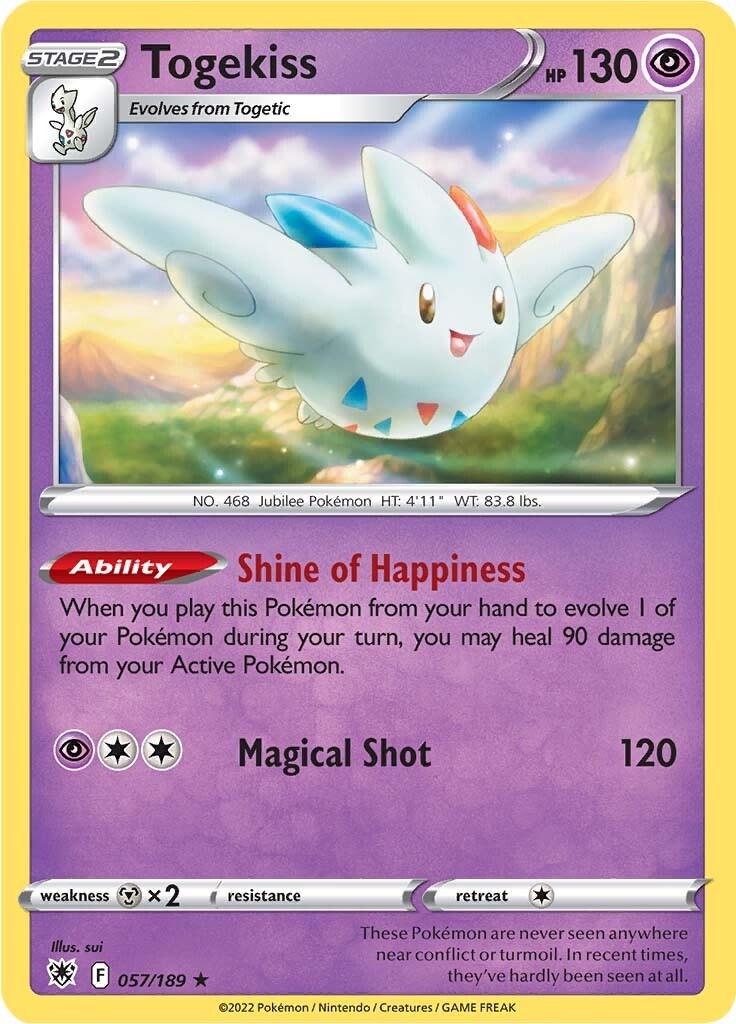 Togekiss #57 Pokemon Astral Radiance