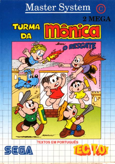 Turma da Monica em O Resgate PAL Sega Master System