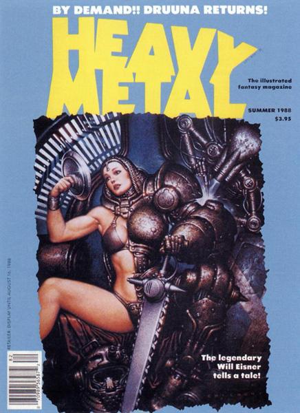 Heavy Metal #116 (1988) Comic Books Heavy Metal
