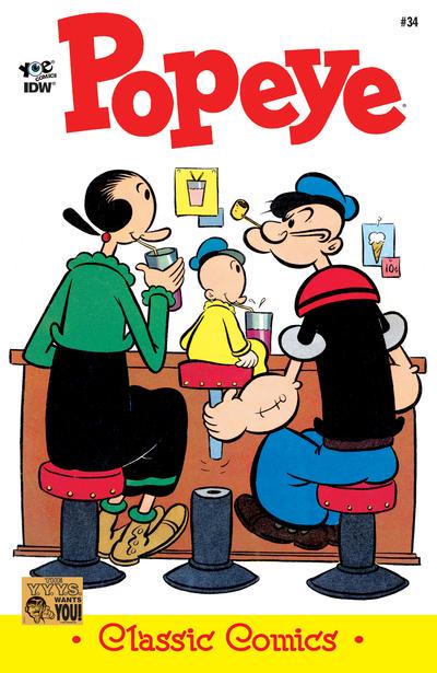 Classic Popeye #34 (2015) Comic Books Classic Popeye