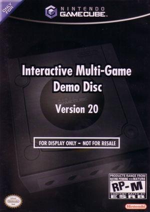 Interactive Multi-Game Demo Disc Version 20 Gamecube