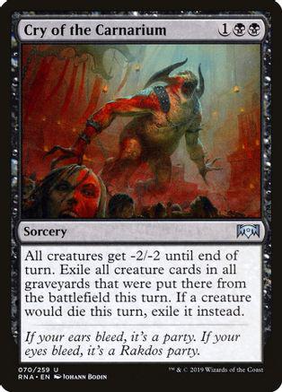 Cry of the Carnarium #70 Magic Ravnica Allegiance