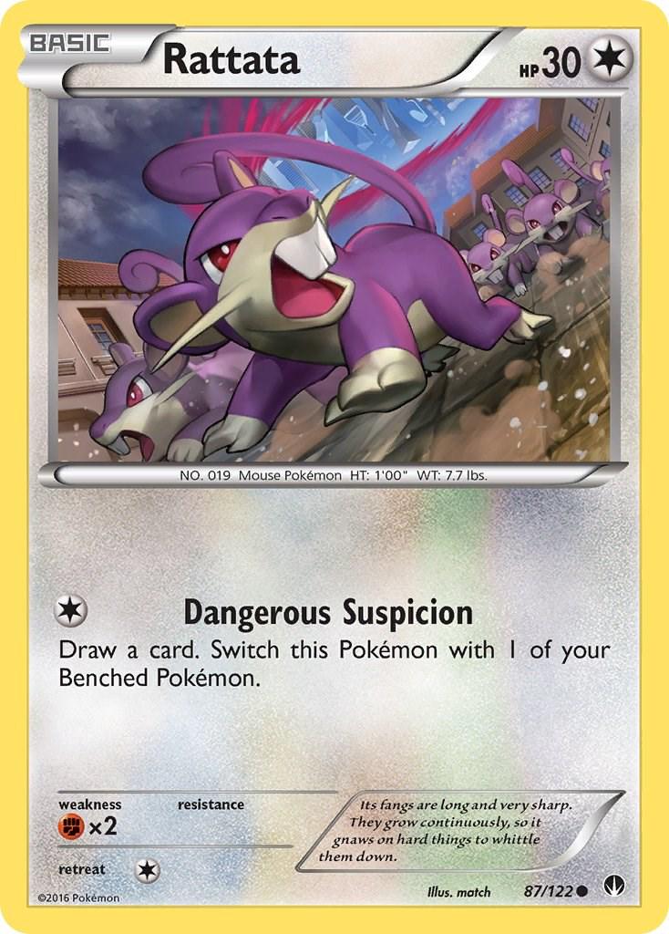 Rattata #87 Pokemon BREAKpoint