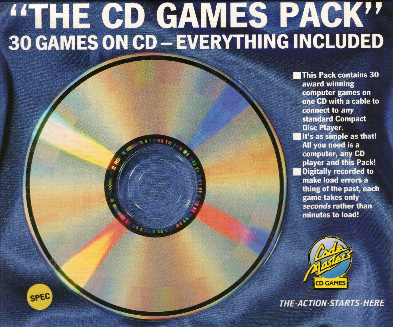 The CD Games Pack ZX Spectrum