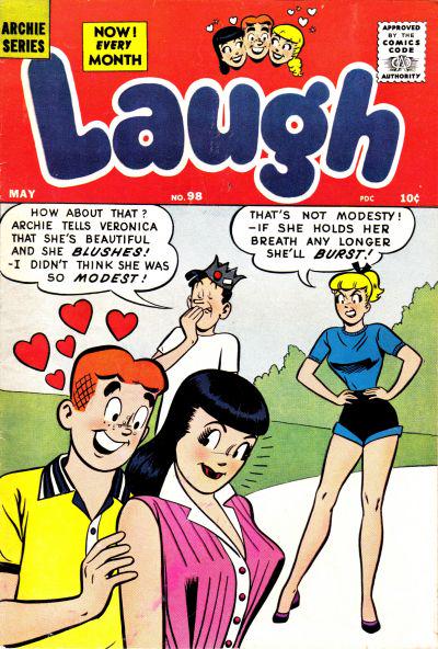 Laugh Comics #98 (1959) Comic Books Laugh Comics