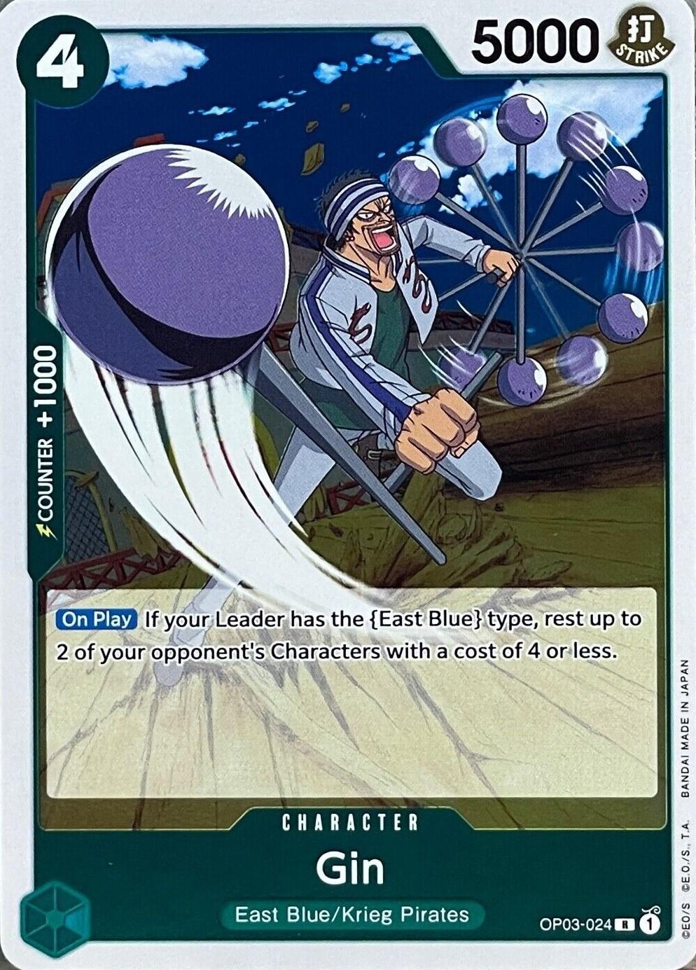 Gin OP03-024 One Piece Pillars of Strength