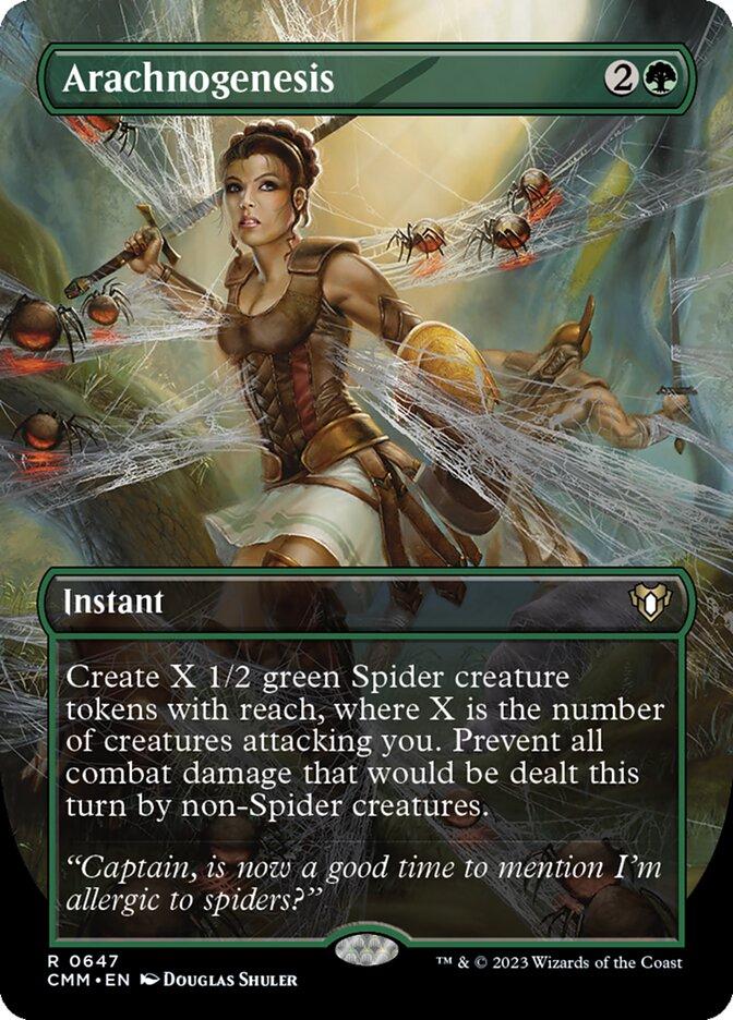 Arachnogenesis #647 Magic Commander Masters