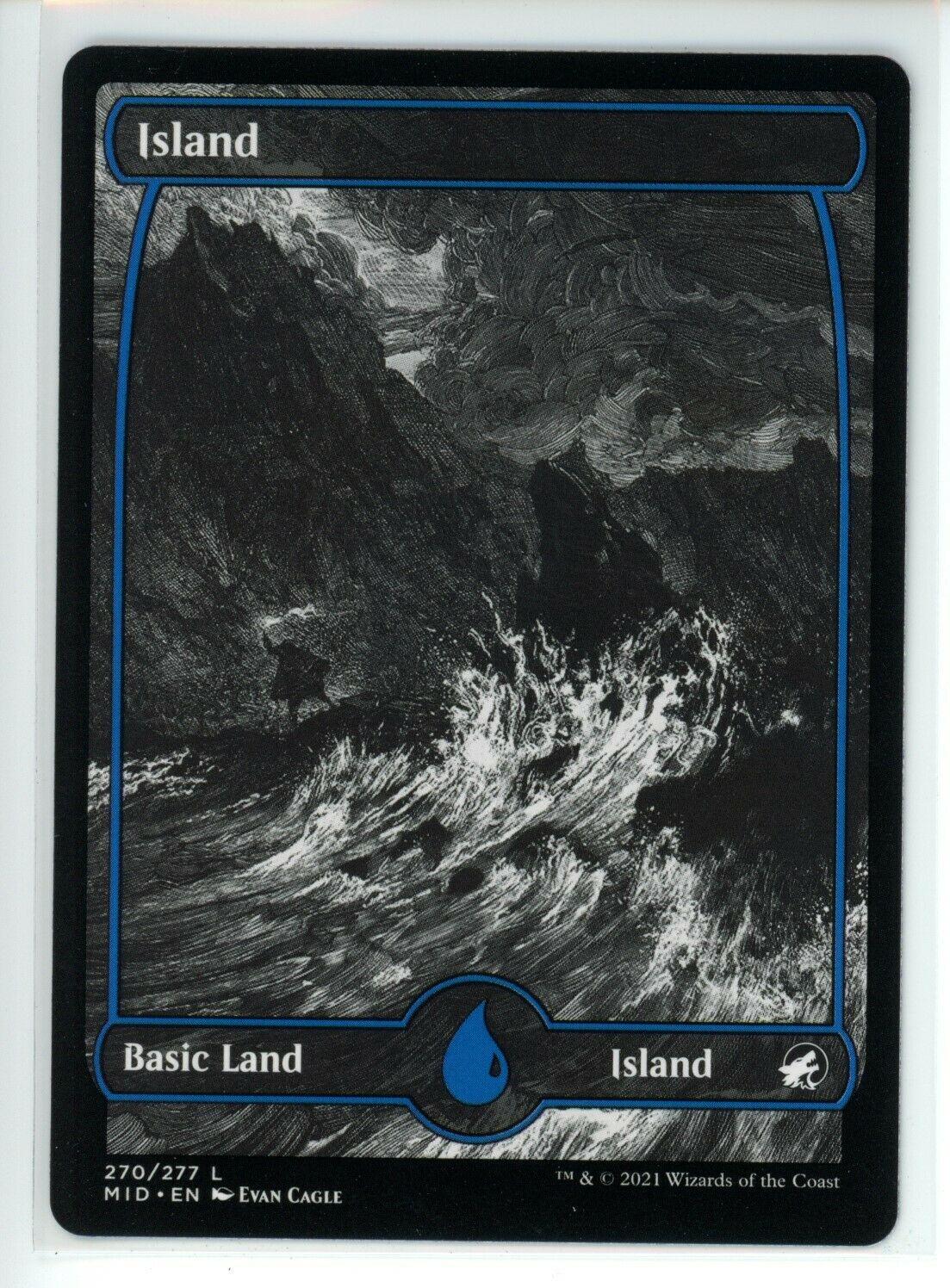 Island #270 Magic Innistrad: Midnight Hunt