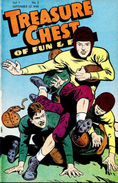 Treasure Chest of Fun and Fact #2 68 (1949) Comic Books Treasure Chest of Fun and Fact