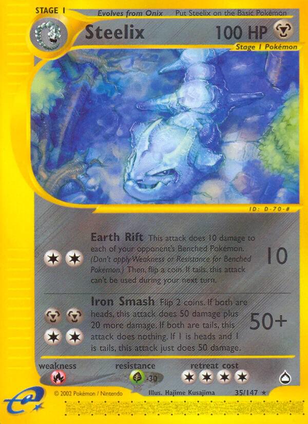 Steelix #35 Pokemon Aquapolis