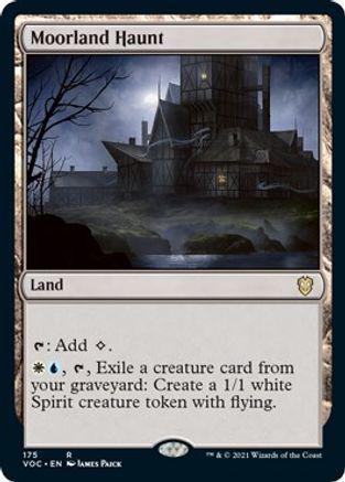 Moorland Haunt Magic Innistrad: Crimson Vow Commander