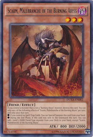 Scarm, Malebranche of the Burning Abyss DUEA-EN082 YuGiOh Duelist Alliance