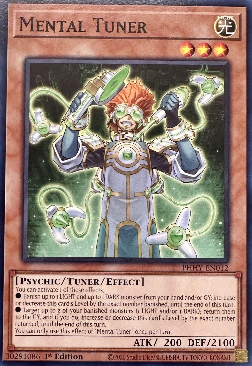Mental Tuner PHHY-EN012 YuGiOh Photon Hypernova