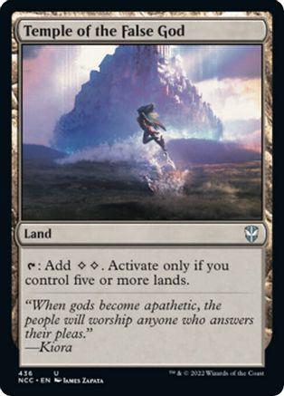 Temple of the False God #436 Magic New Capenna Commander