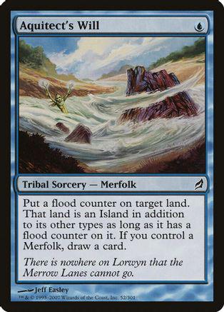 Aquitect's Will Magic Lorwyn