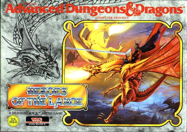 Heroes of the Lance ZX Spectrum