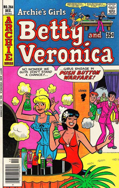 Archie's Girls Betty and Veronica #264 (1977) Comic Books Archie's Girls Betty and Veronica