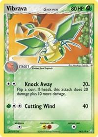 Vibrava #54 Pokemon Holon Phantoms