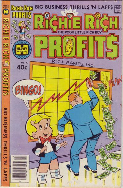 Richie Rich Profits #32 (1979) Comic Books Richie Rich Profits