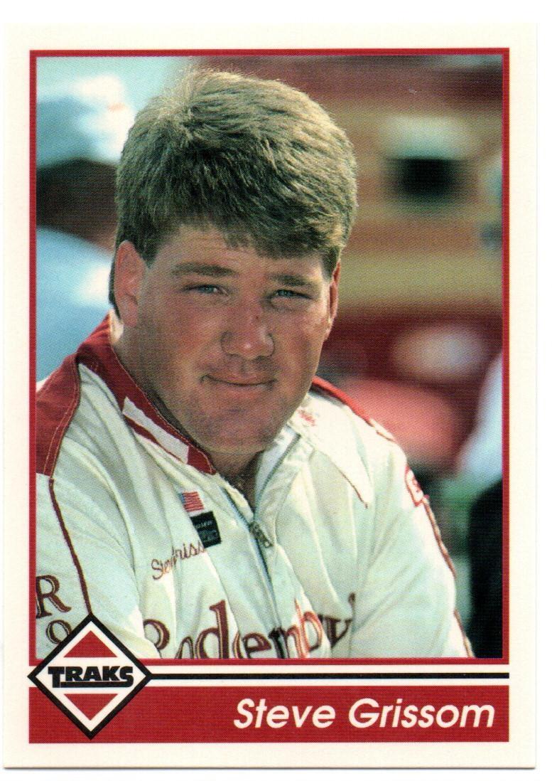 Steve Grissom #31 Racing Cards 1992 Traks NASCAR