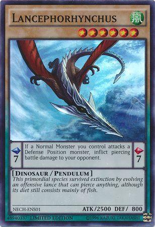 Lancephorhynchus NECH-ENS01 YuGiOh The New Challengers Super Edition