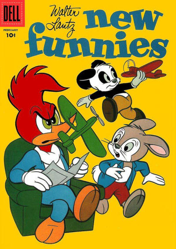 New Funnies #240 (1957) Comic Books New Funnies
