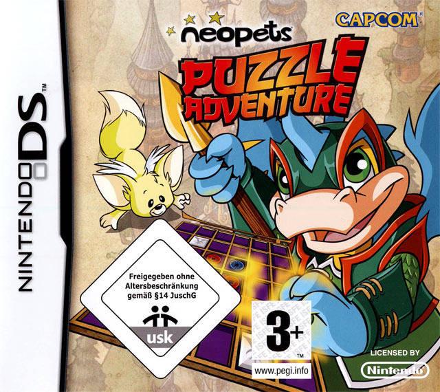 Neopets Puzzle Adventure PAL Nintendo DS