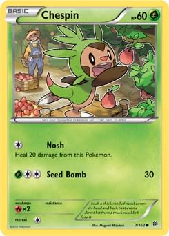 Chespin #7 Pokemon BREAKthrough
